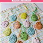 air-dry clay Easter egg graphic