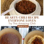 best chili recipe collage