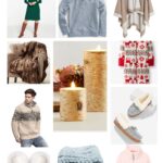 collage of cozy Christmas gifts