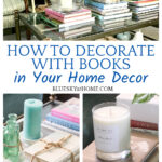 Decorate with Books in Your Home