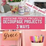 3 ways to decoupage terra cotta pots graphic