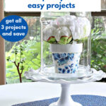 3 ways to decoupage terra cotta pots graphic