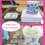 Decorate Plain Ceramic Tile Coasters.