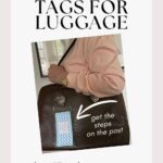DIY luggage tags