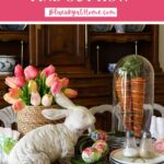 whimsical Easter centerpiece graphic