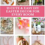 collage of Easter DIY projects graphic