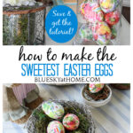 Decoupage Easter Eggs