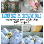 Decoupage Easter Eggs