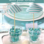 Mamma Mia summer tablescape graphic