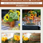outdoor fall tablescape graphic