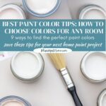 tips to choose paint colors graphic