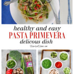 healthy and easy pasta primavera