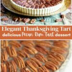 pecan rum tart Thanksgiving dessert