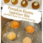 pumpkin risotto appetizer