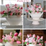spring centerpiece tutorial graphic