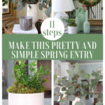 early spring entryway