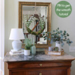 early spring entryway