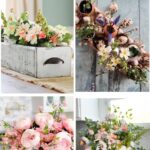 easy spring floral centerpiece ideas graphic