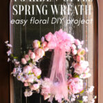 garden-style spring wreath