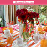 how to host a spring tea party for girls and moms graphic