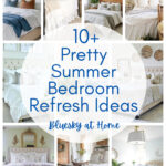 summer bedroom refresh graphic