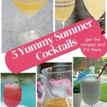 5 Amazing Yummy and pretty summer cocktails