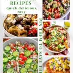 delicious summer vegetables graphic