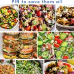 delicious summer vegetables graphic