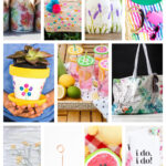 summer crafts collage