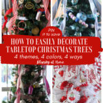 tabletop Christmas trees graphic