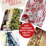 tabletop Christmas trees graphic
