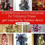 tabletop christmas tree Pin