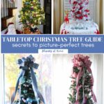 tabletop christmas tree Pin