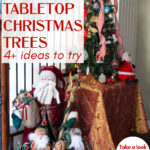 tabletop Christmas trees graphic