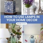how to use lamps collage graphics