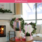 DIY Valentine's topiary graphic
