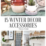 winter decor accessories