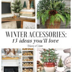 winter decor accessories