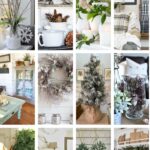 collage of winter accessories
