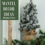 winter mantel ideas