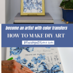 color transfer art DIY project graphic